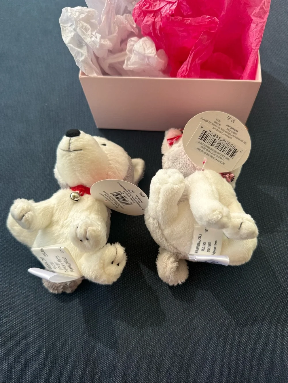 Hallmark Jingle&Bell Plushes BNWTs
